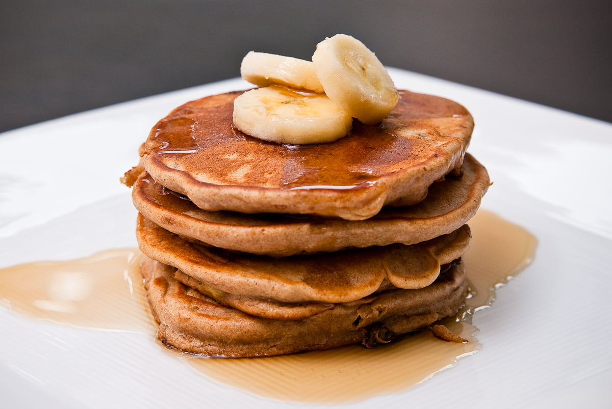 pancakes de banano
