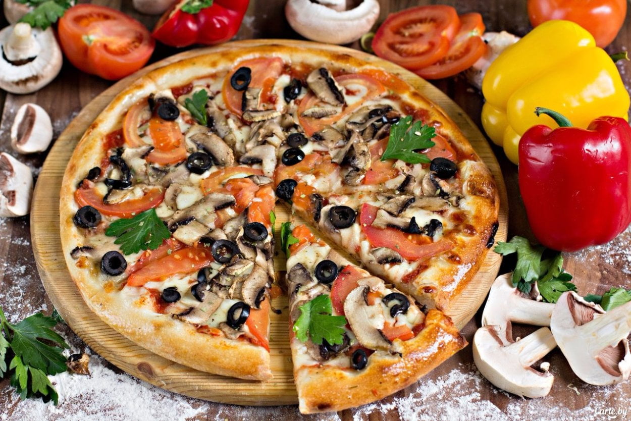 Pizza vegetariana 
