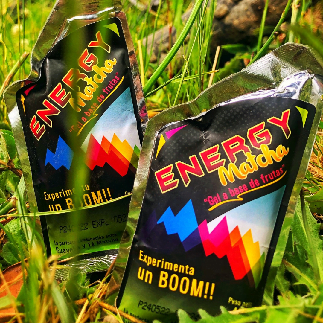 Gel Energizante Natural te matcha